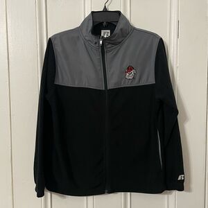 Georgia Bulldogs full zip fleece jacket